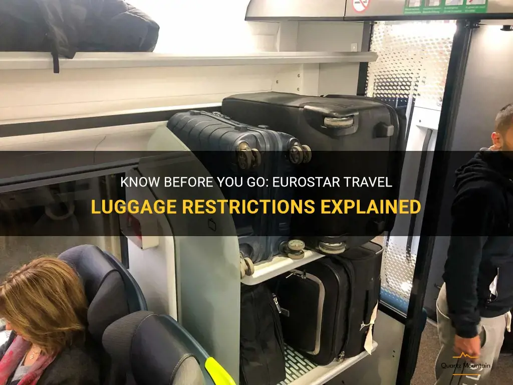 eurostar travel luggage restrictions