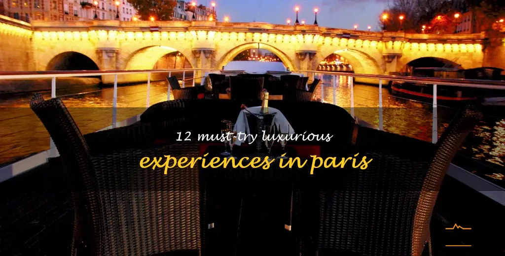 expensive things to do in paris