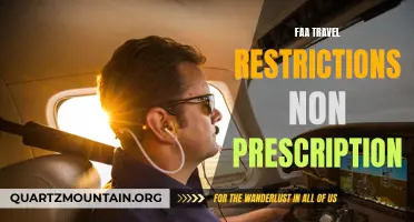 Understanding FAA Travel Restrictions for Non-Prescription Medications