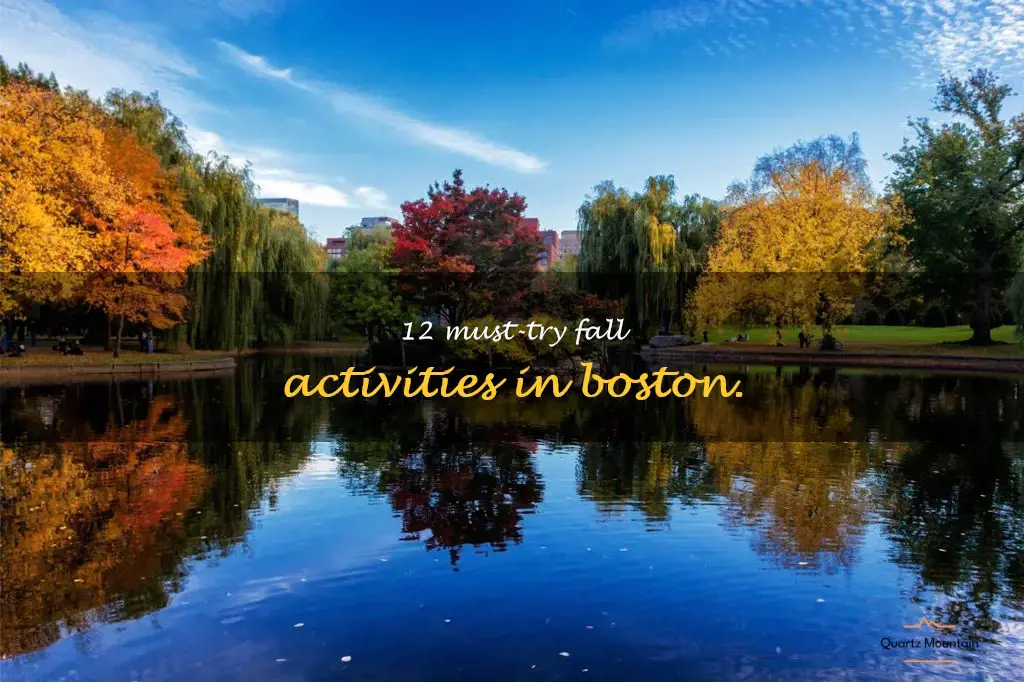 fall things to do in boston