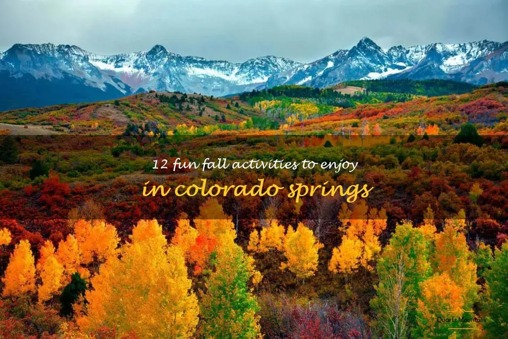 fall things to do in colorado springs