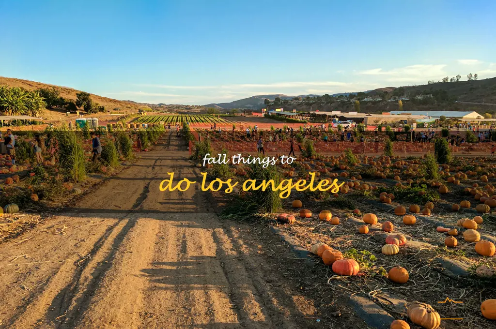 fall things to do los angeles