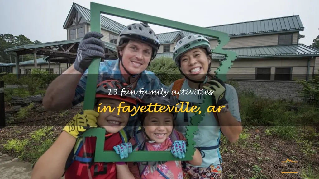 family things to do in fayetteville ar