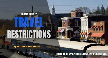Navigating Fannin County: Understanding Travel Restrictions and Guidelines