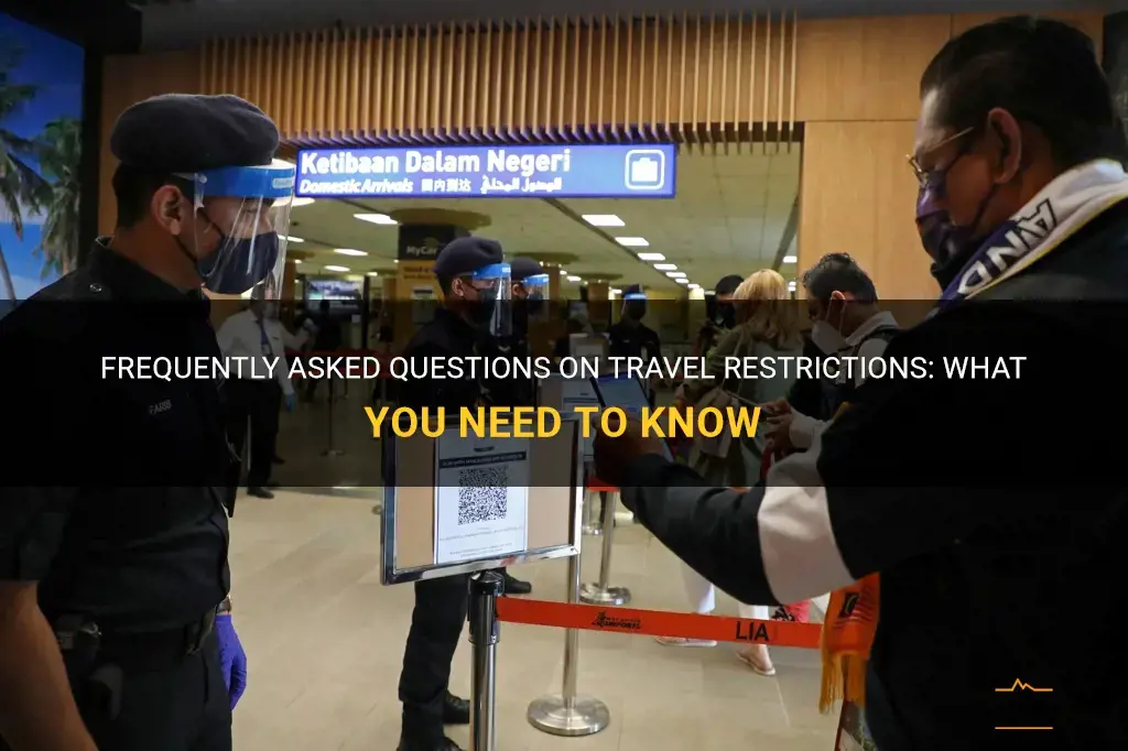 faq travel restrictions