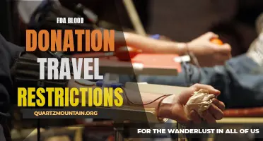 Understanding the FDA's Blood Donation Travel Restrictions: What You Need to Know
