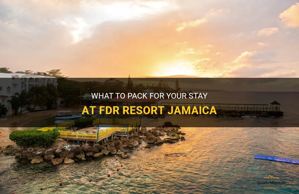 fdr resort jamaica what to pack