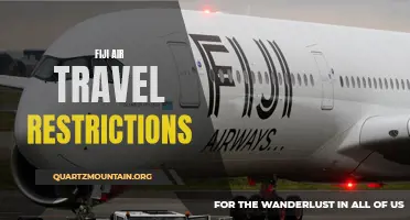 Navigating Fiji Air Travel Restrictions: What You Need to Know