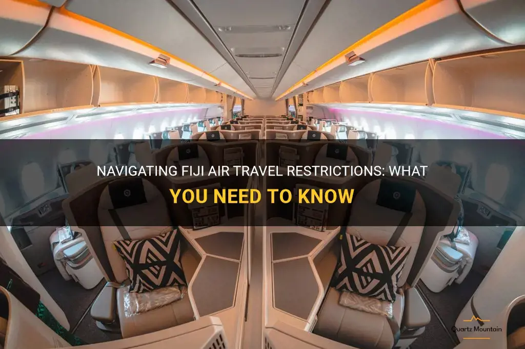 fiji air travel restrictions