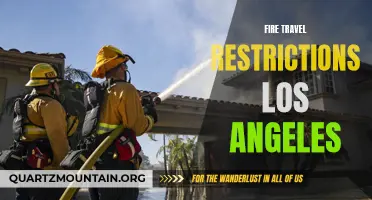 Exploring the Impact of Travel Restrictions on Fire Prevention Efforts in Los Angeles
