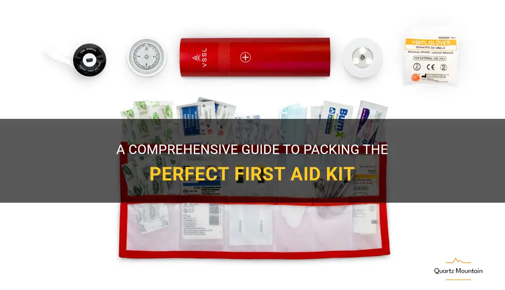 first aid kit what to pack