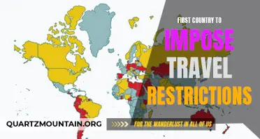 Breaking Boundaries: The First Country to Impose Travel Restrictions