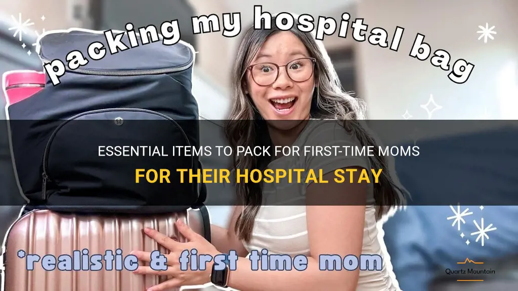 first time mom what to pack for hospital