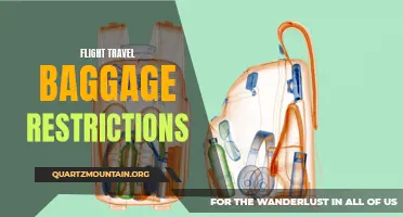 Understanding Flight Travel Baggage Restrictions: What You Need to Know