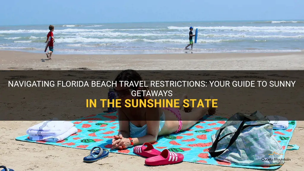 florida beach travel restrictions