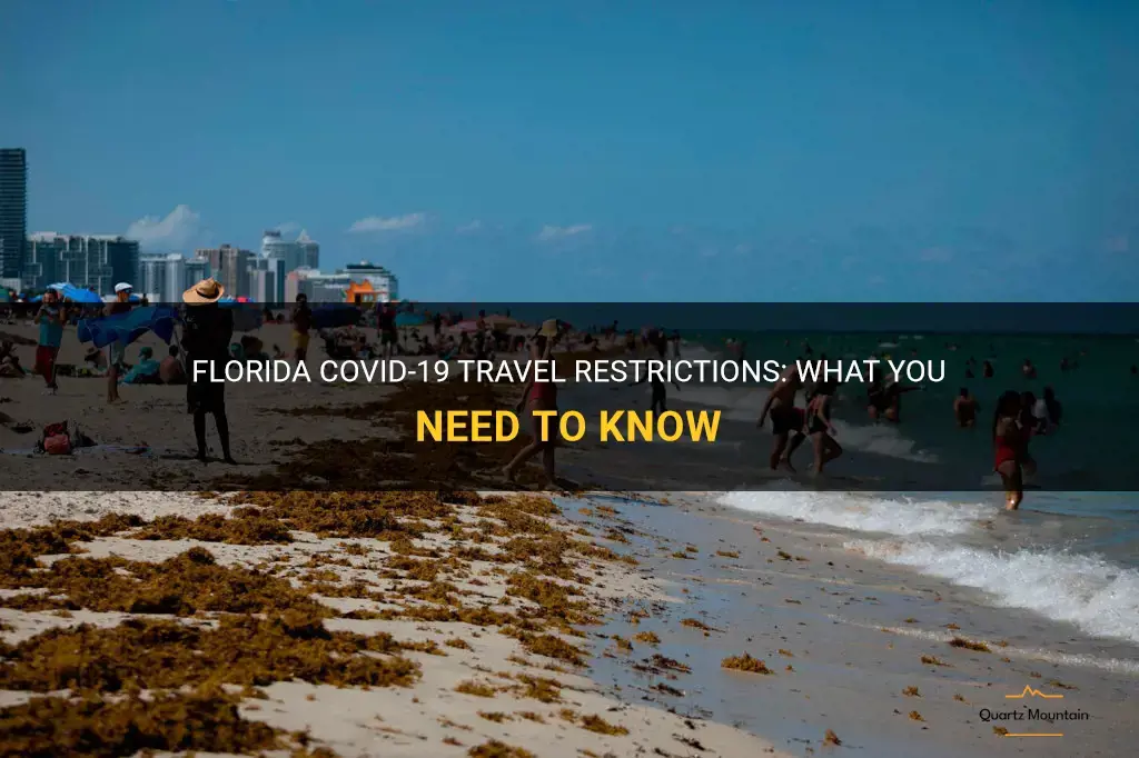 florida covid19 travel restrictions
