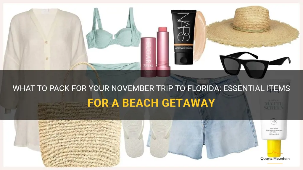 florida in november what to pack