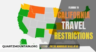 Understanding the Florida to California Travel Restrictions