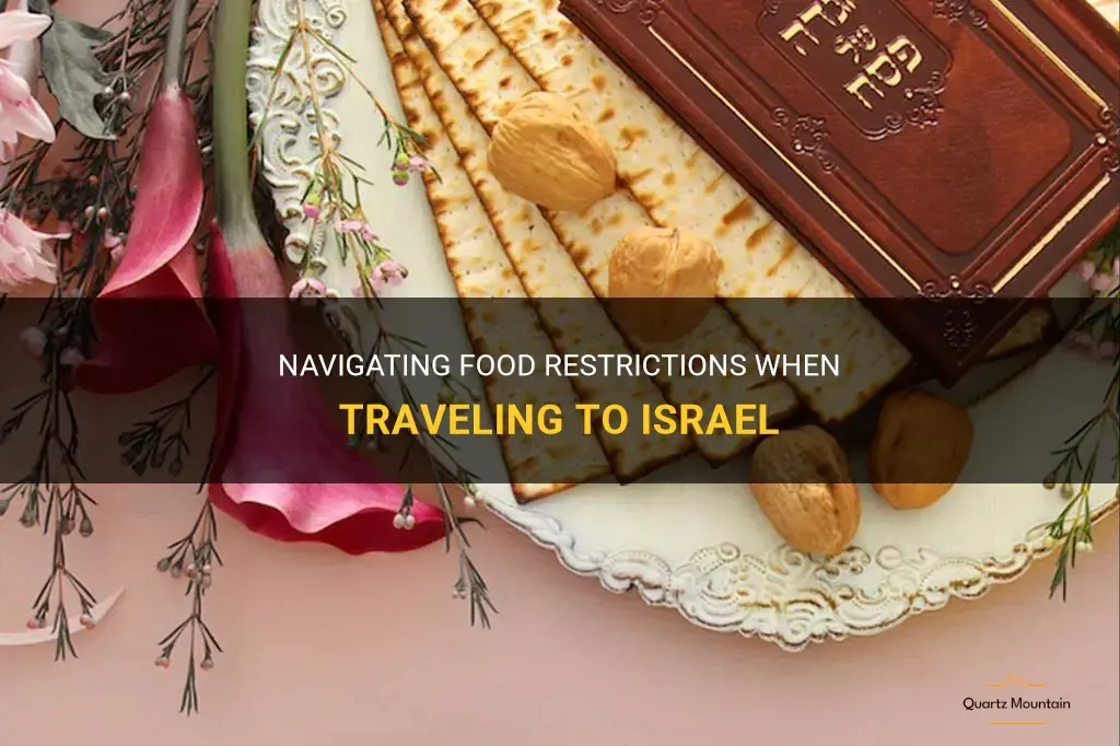 food restrictions for travel to israel