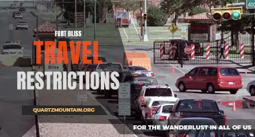 Exploring the Fort Bliss Travel Restrictions: What You Need to Know