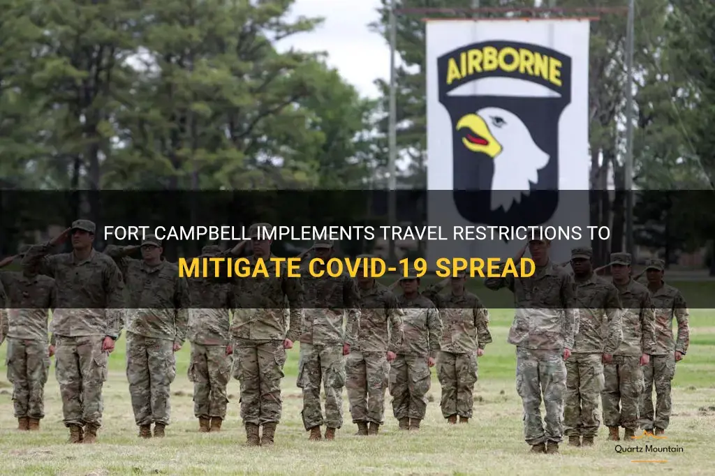 fort campbell travel restriction