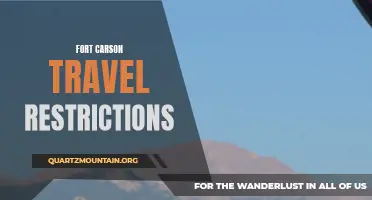 Exploring the Impact of Travel Restrictions on Fort Carson: A Closer Look at Military Life during the COVID-19 Pandemic