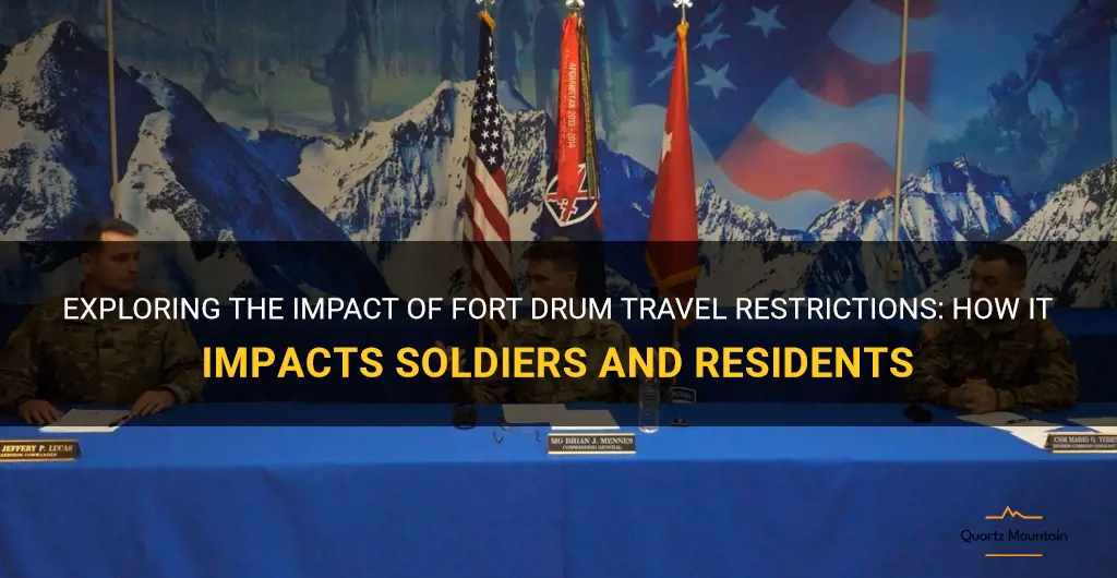 fort drum travel restriction