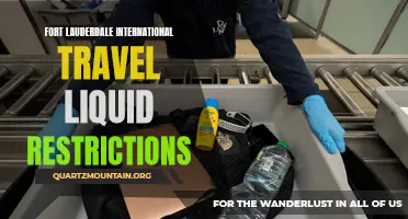 Understanding the Fort Lauderdale International Travel Liquid Restrictions