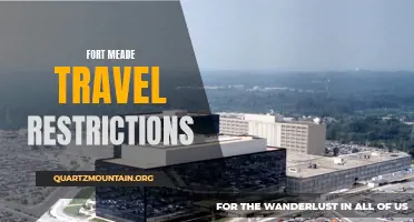 Navigating Fort Meade: Understanding the Travel Restrictions and Guidelines