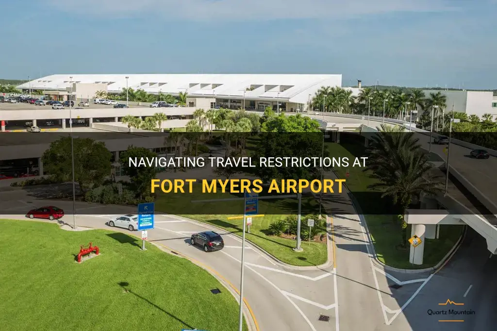 fort myers airport travel restrictions
