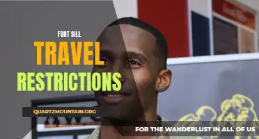 Exploring the Latest Fort Sill Travel Restrictions: What You Need to Know