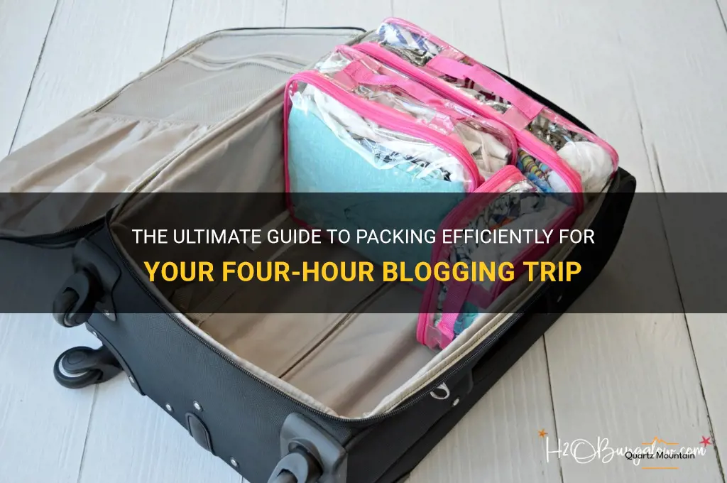 four hour blog what to pack