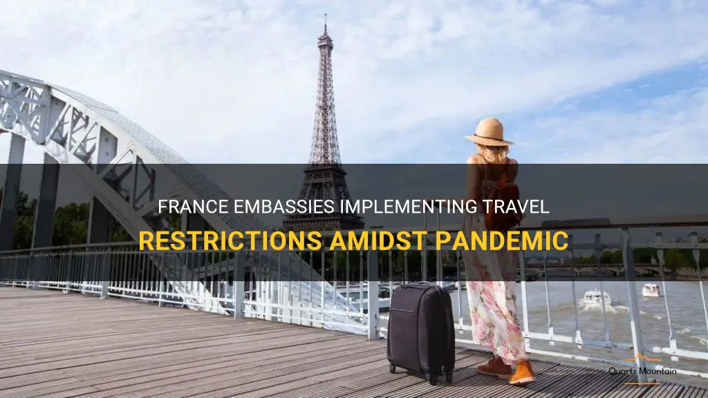 france embassy travel restrictions