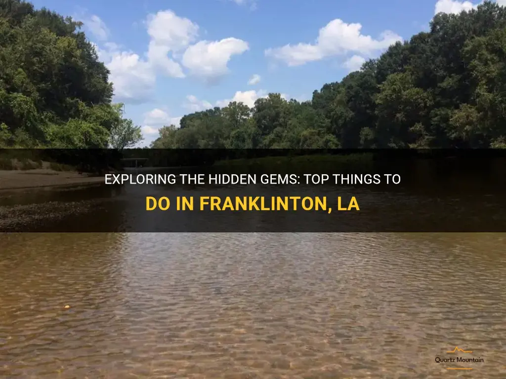franklinton la things to do