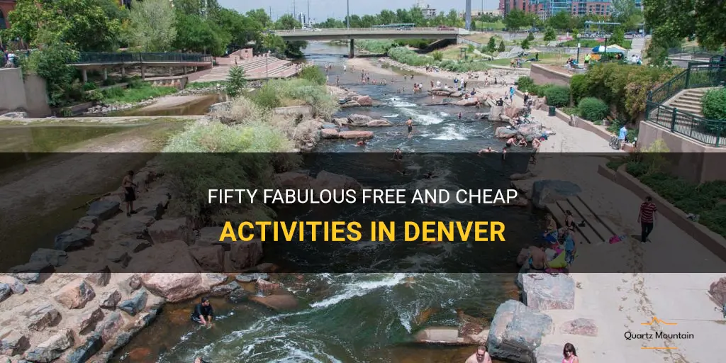 free and cheap things to do in denver