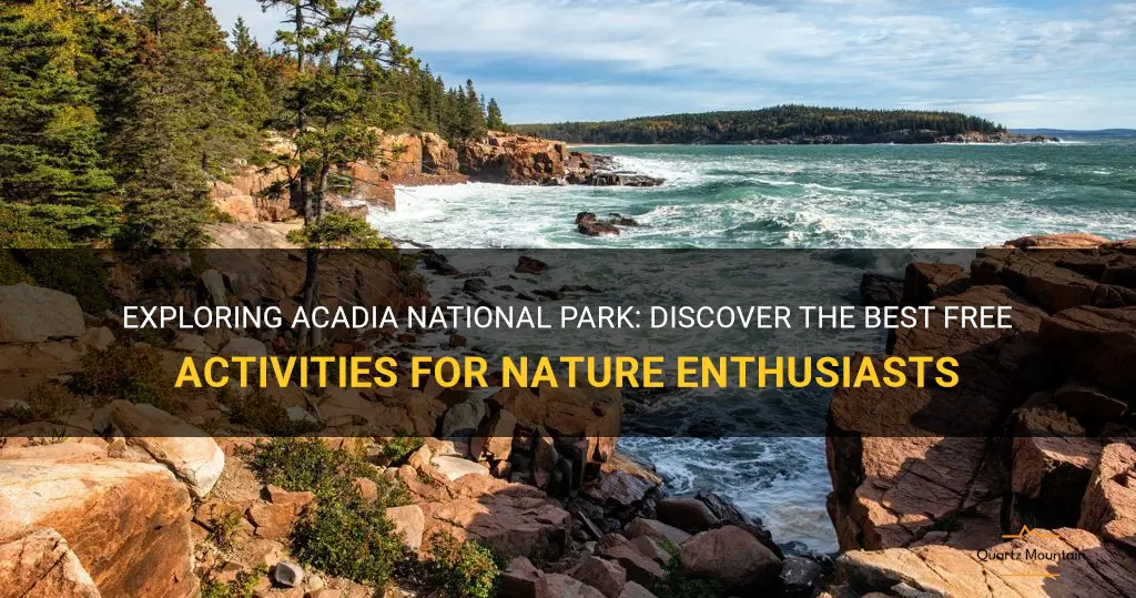 free things to do in acadia national park