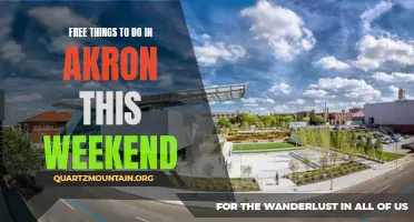 12 Free Things to Do in Akron This Weekend