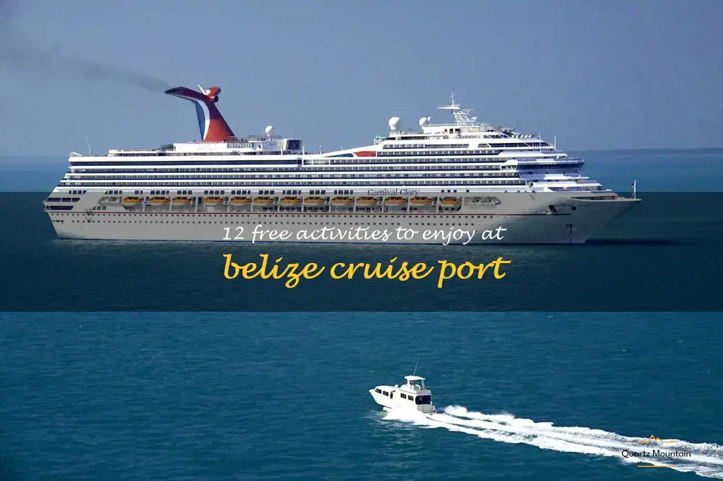free things to do in belize cruise port