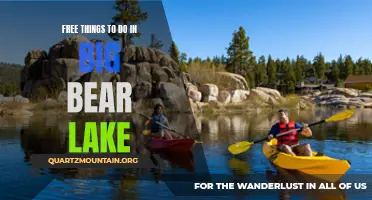 10 Free Activities To Enjoy in Big Bear Lake