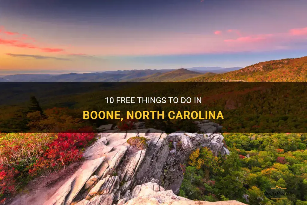 free things to do in boone