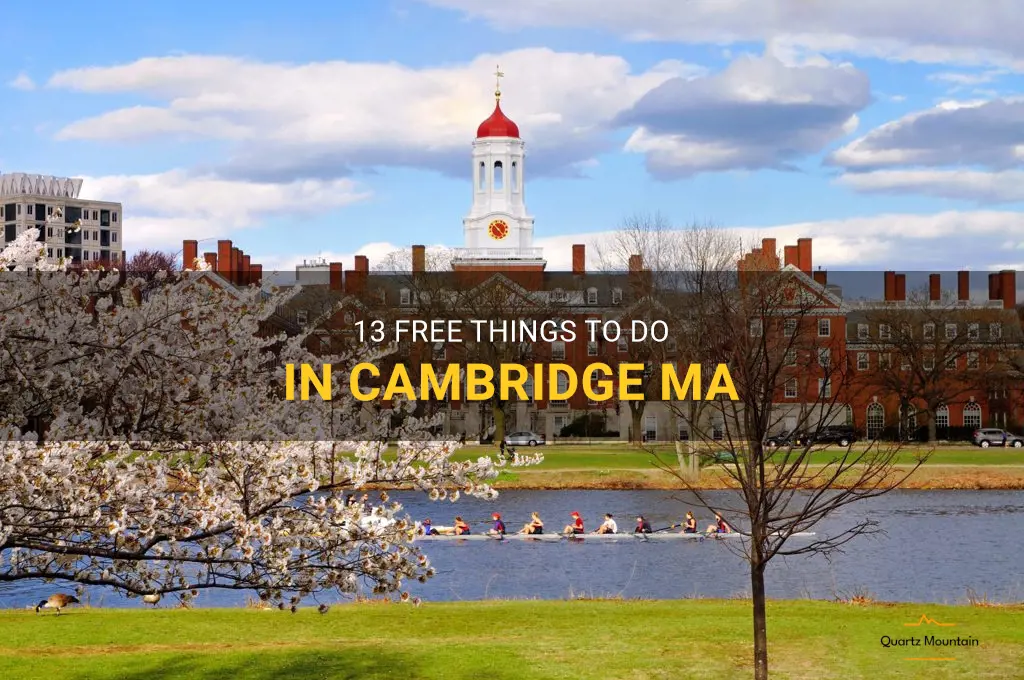 free things to do in cambridge ma