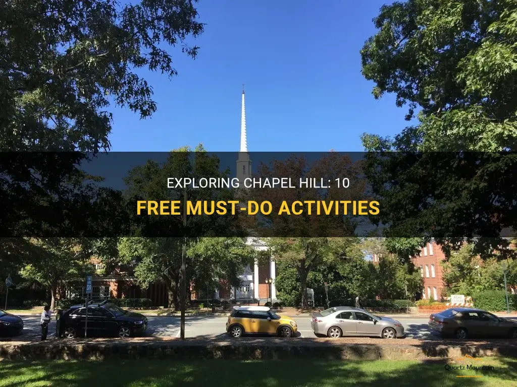 free things to do in chapel hill