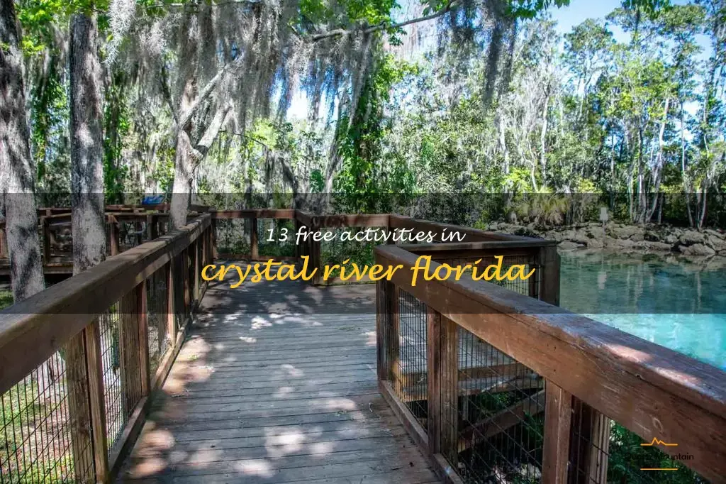 free things to do in crystal river florida