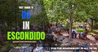 Discover the Best Free Activities in Escondido for a Budget-Friendly Getaway