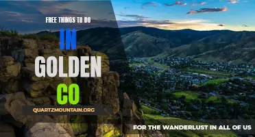 Discover the Best Free Activities in Golden, CO