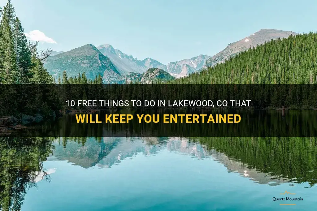 free things to do in lakewood co