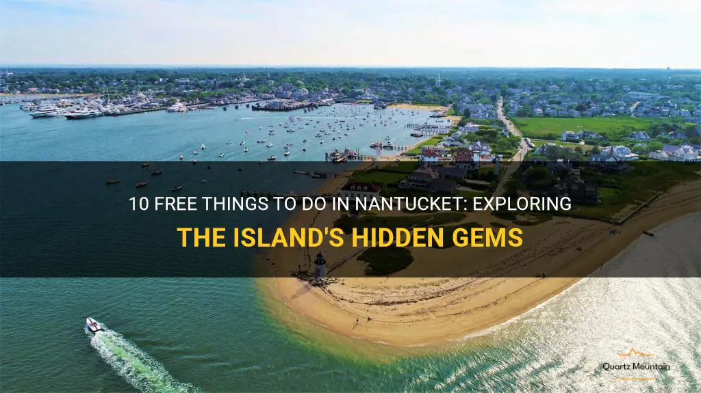 free things to do in nantucket