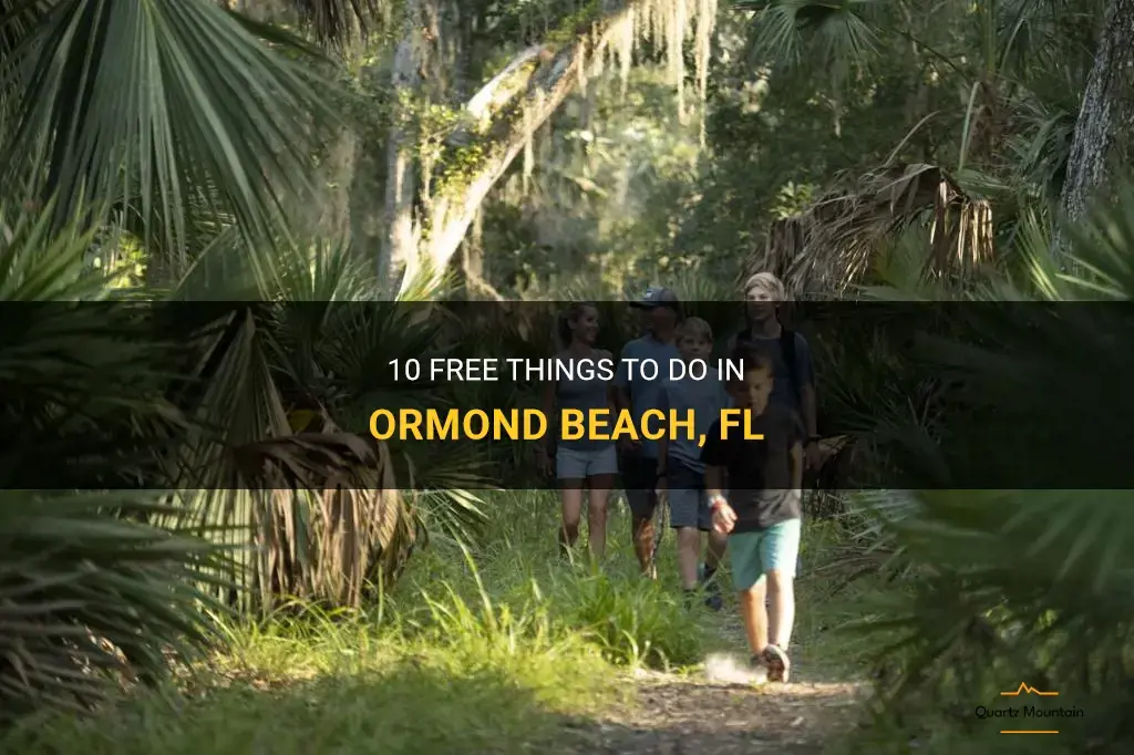 free things to do in ormond beach fl
