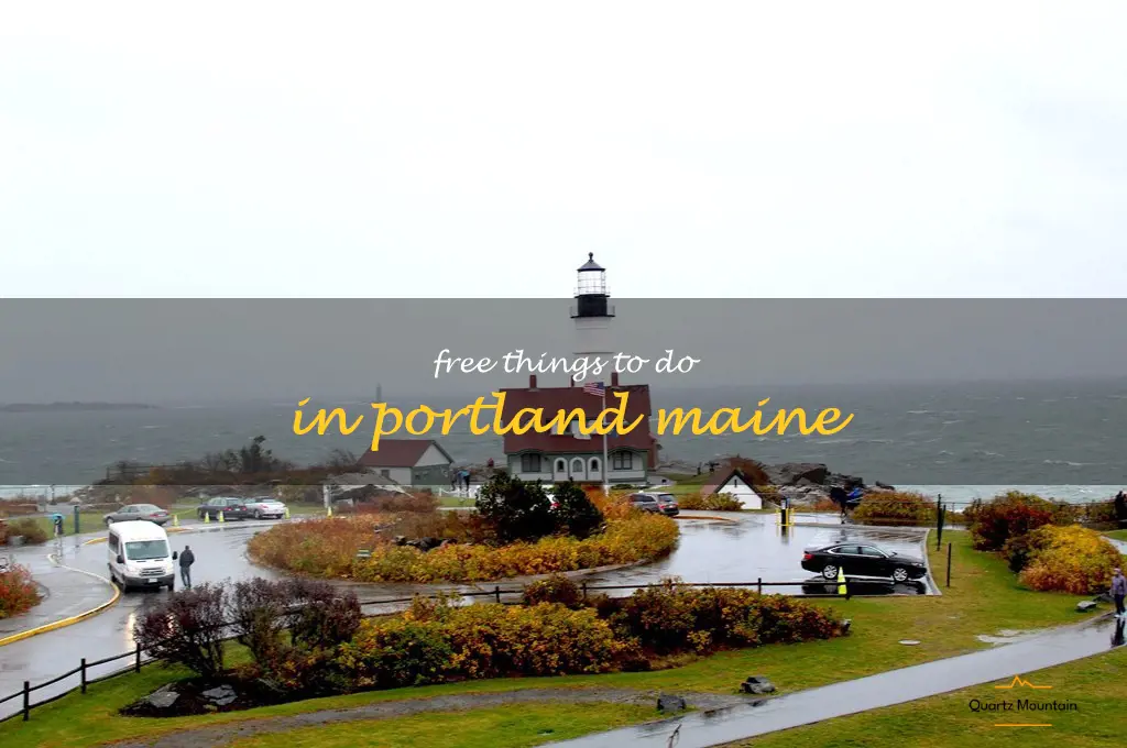 free things to do in portland maine