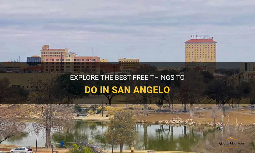 free things to do in san angelo